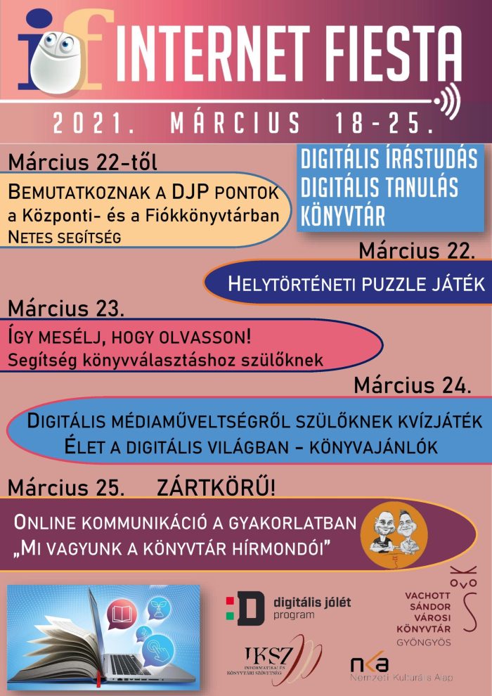 Internet programösszesítő plakát